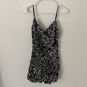 Sequin romper